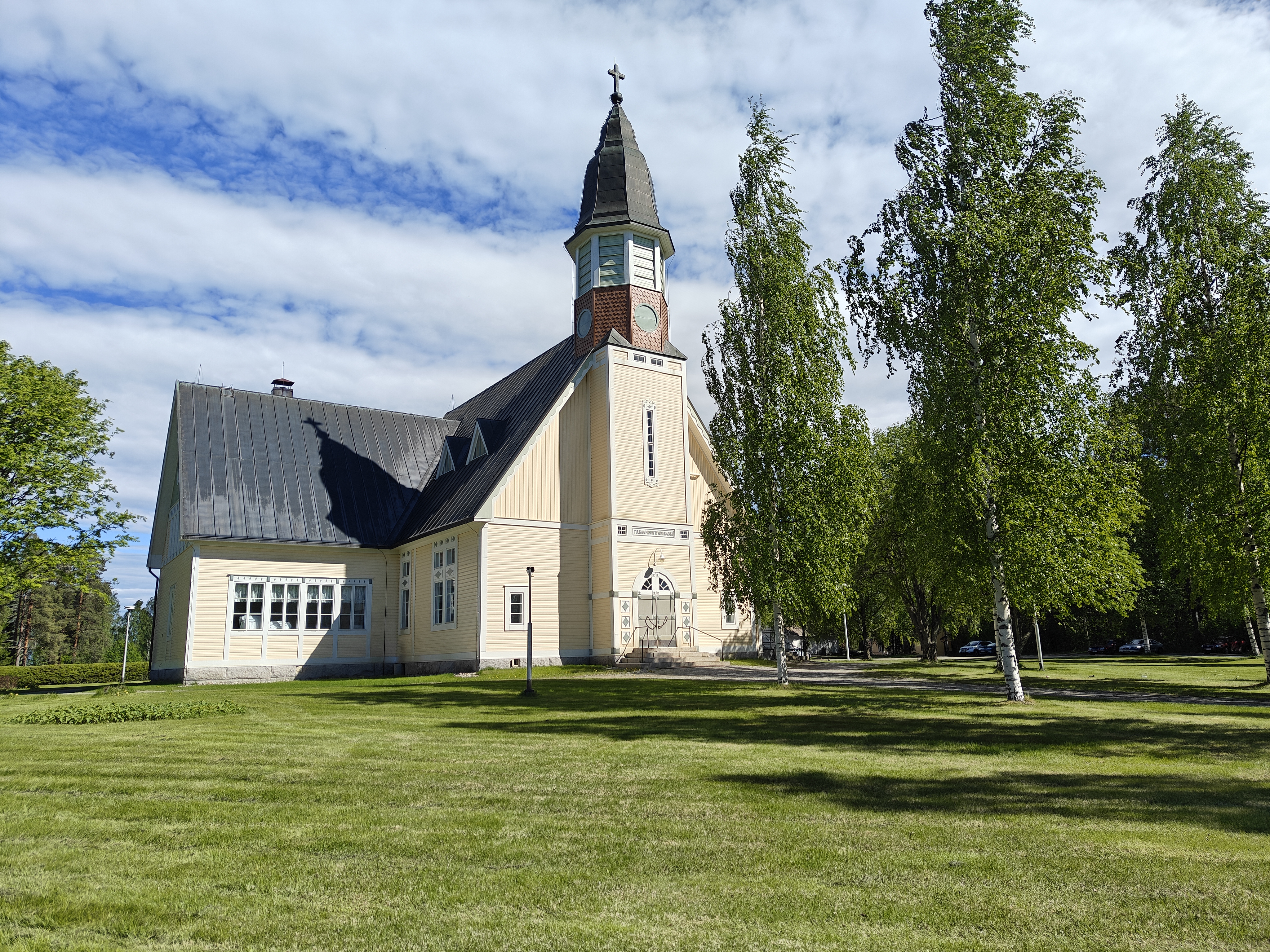 Kuva Vieremän kirkosta, kesä 2026