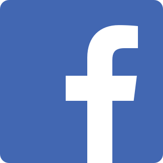 Facebook logo sinisellä pohjalla